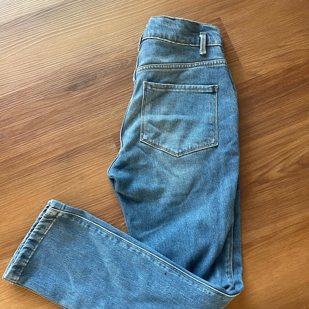 High Rise Frame Jeans